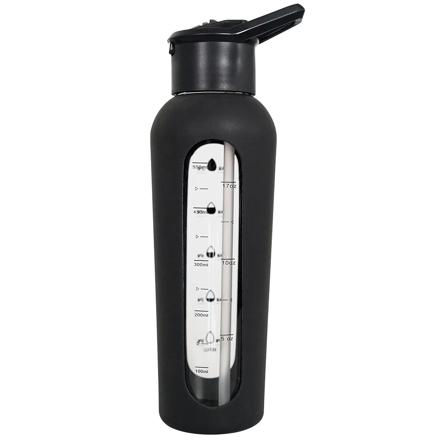 haelo motivational glass bottle 24 oz